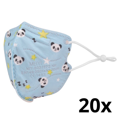 `Kinder-Atemschutzmaske FFP2 NR Kinder Pandas 20St.